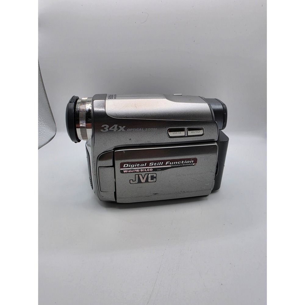JVC GR-D796U MiniDV Digital Video Camcorder 34x Optical Zoom Untested Battery
